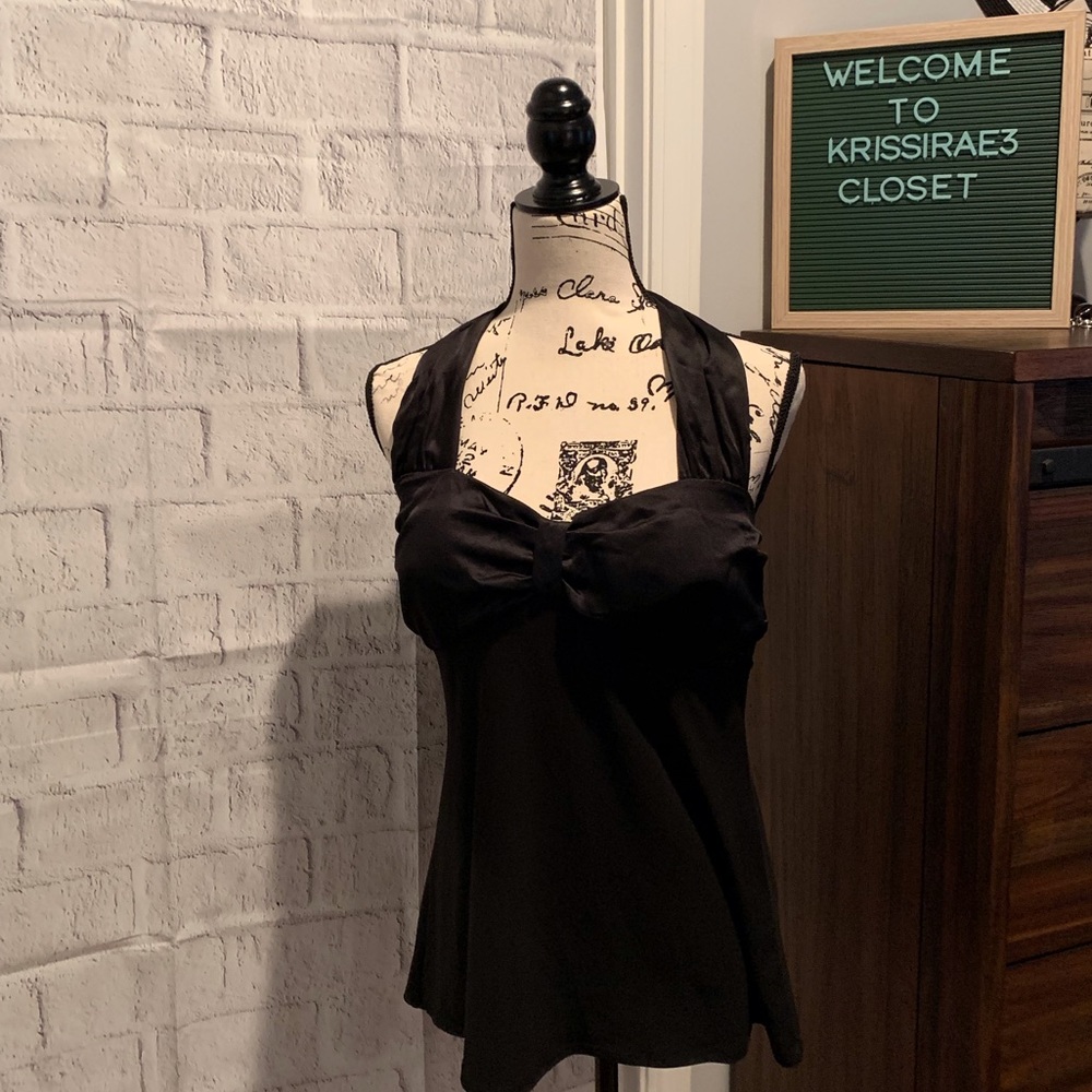 White House Black Market Adjustable Halter - M